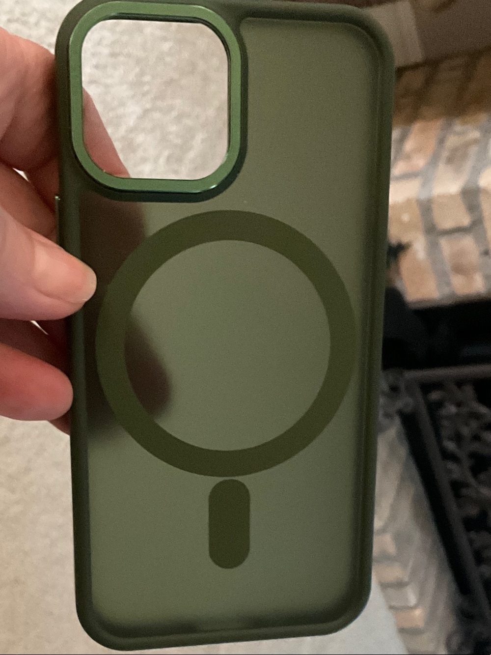 iPhone 13 Mini Green Mag Case